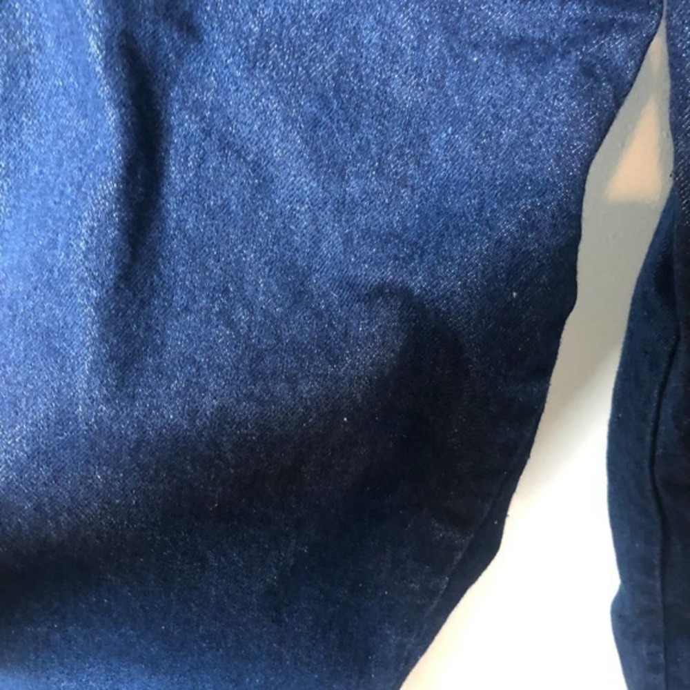 Calvin Klein vintage mom style dark denim blue jeans tapered leg made in USA XS - Picture 4 of 9